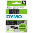 thumbnail image 1 of Dymo D1 Standard Labelling Tape 12Mm X 7M - White On Black, 1 of 5