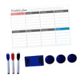 thumbnail image 4 of Thinsony Kitchen Dry Erased Refrigerator Whiteboard Set Monthly Planner Home Decor style 4, 4 of 8