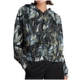 thumbnail image 2 of NJDVHB Womens Hooded Sweatshirts,Women Fall And Winter Solid Color Long Sleeve Warm Wool Pockets Drawstring Hooded Sweatshirt Top, 2 of 4