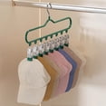 thumbnail image 1 of EGNMCR Closet Organizers and Storage, Organization and Storage, Storage Bins, Stainless Steel Hook Drying Rack With Clips Multifunctional Clothes Drying Rack Suitab Stainless steel clothe drying rack, 1 of 6