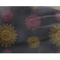 thumbnail image 4 of oneOone Georgette Viscose Fabric Spiral & Floral Block Print Sewing Fabric BTY 42 Inch Wide, 4 of 4