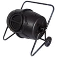 thumbnail image 1 of KoolScapes 50-Gallon Tumbling Composter Bin, Rotatable Wheeled Composting System for Garden, Easy Waste Recycling, Black, 1 of 7
