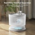 thumbnail image 4 of Cheerble Pumpless Cat Water Fountain L/oz E Automatic Cat Water Dispenser for Cats & Dogs MagDrive™ Technology Dual Mode Dispensing No Cleaning Hassle No Electrical Leakage, 4 of 8