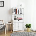 thumbnail image 4 of Vasagle Modern Free Standing Large Cabinet with Shelves, 4 of 7