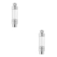 thumbnail image 1 of pitrice CO2 Bubble Single/Double Aquarium Aluminum Alloy Non-return CO2 silver 8cm 2Set, 1 of 6