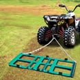 thumbnail image 1 of BeesClover Tow-Behind Land Leveler & Power Rake, Chain for Gravel Driveway, Soil, Sand, Lawn, Hay Field Prep (ATV/UTV/Tractor), 1 of 6
