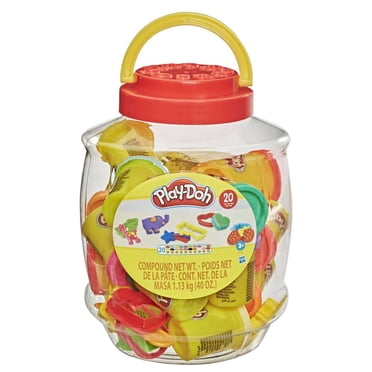 Play-Doh Sceau de 20 pots de pâte à modeler, jouets pour enfants