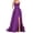 Purple, variant on Ketyyh-chn99 Evening Gowns for Women Summer Dress Floral Half Sleeve Elegant Formal Evening Cocktail Party Gowns Maxi Dress Pink,XL