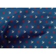 thumbnail image 4 of oneOone Cotton Poplin Fabric Hash Sign Kasuri Decor Fabric Printed BTY 42 Inch Wide, 4 of 4