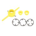 thumbnail image 4 of AMONIDA Easy To Use Plastic And Alloy Thread Maker Tool NPT Die Set Power Tool Accessories Industrial Accessories Power Tool Parts Industrial Hardware, 4 of 8