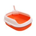 thumbnail image 2 of Anti Splashing Cat Supplies Small Animals Travel Orange, 2 of 8