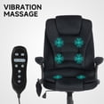 thumbnail image 4 of Vinsetto 6 Point Vibrating Massage Office Chair High Back Executive Chair, 4 of 10