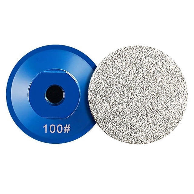 ZZkhGO Diamond Grinding Disc, Brazed Coating Angle Grinder, Wet Dry Grinding Wheel Stone Tile