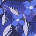 thumbnail image 1 of Ahgly Tapis d'Intérieur Lavable en Machine Carré Transitionnel Bleu Ciel, 7 Pieds Carré, 1 of 7