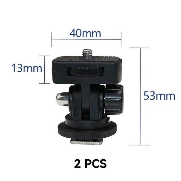 Adaptateur de Vis 1/4 pour Bras Magique Support de Moniteur pour Lumière Vidéo DSLR SLR Caméra Cage Trépied