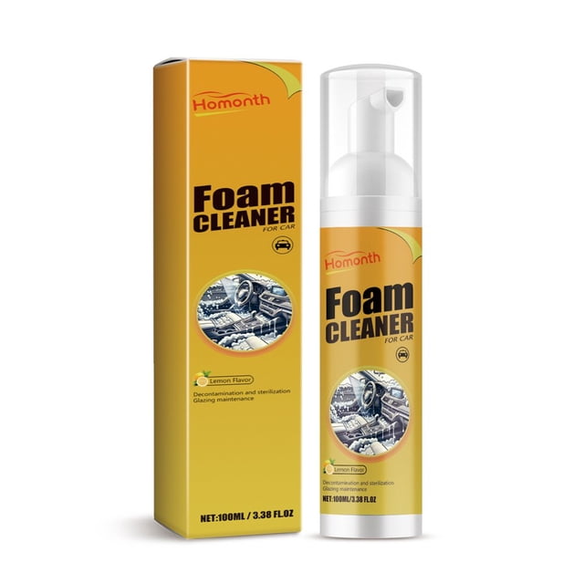 HLONK Premium Car Interior Roof Cleaner - 100ml Effective Foam Decontamination for Vehicle Ceilings Elevate Your Auto Detailing Routine Car Care & Cleaning Sale Savings