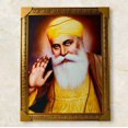 thumbnail image 1 of Guru Nanak Dev Ji framed picture, 1 of 1