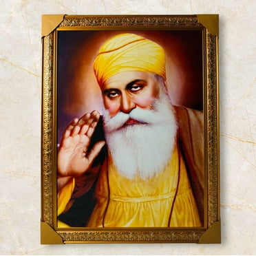 Guru Nanak Dev Ji framed picture