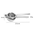 thumbnail image 3 of Meitianfacai Stainless Steel Lemon Squeezer Press - Effortlessly Get Drop - Manual Non-Slip Grip Design - Hand Held Lemon Juicer Squeezer, 3 of 7