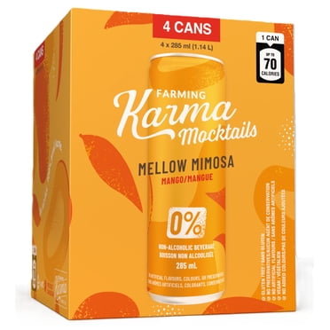 Mocktail Mellow Mimosa 0% Alc 4x285ml