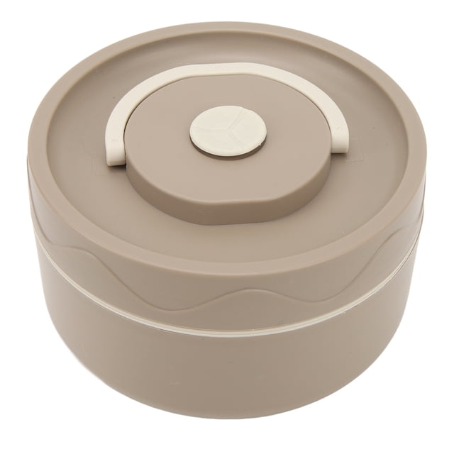 Bento Lunch Box, Stainless Steel Bento Container with Lid Large Capacity Thermal Lunch Box Leakproof Bento Lunch Box Container Kids Food Jar for Adults
