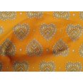 thumbnail image 4 of oneOone Cotton Poplin Fabric Floral Block Print Fabric BTY 42 Inch Wide, 4 of 4