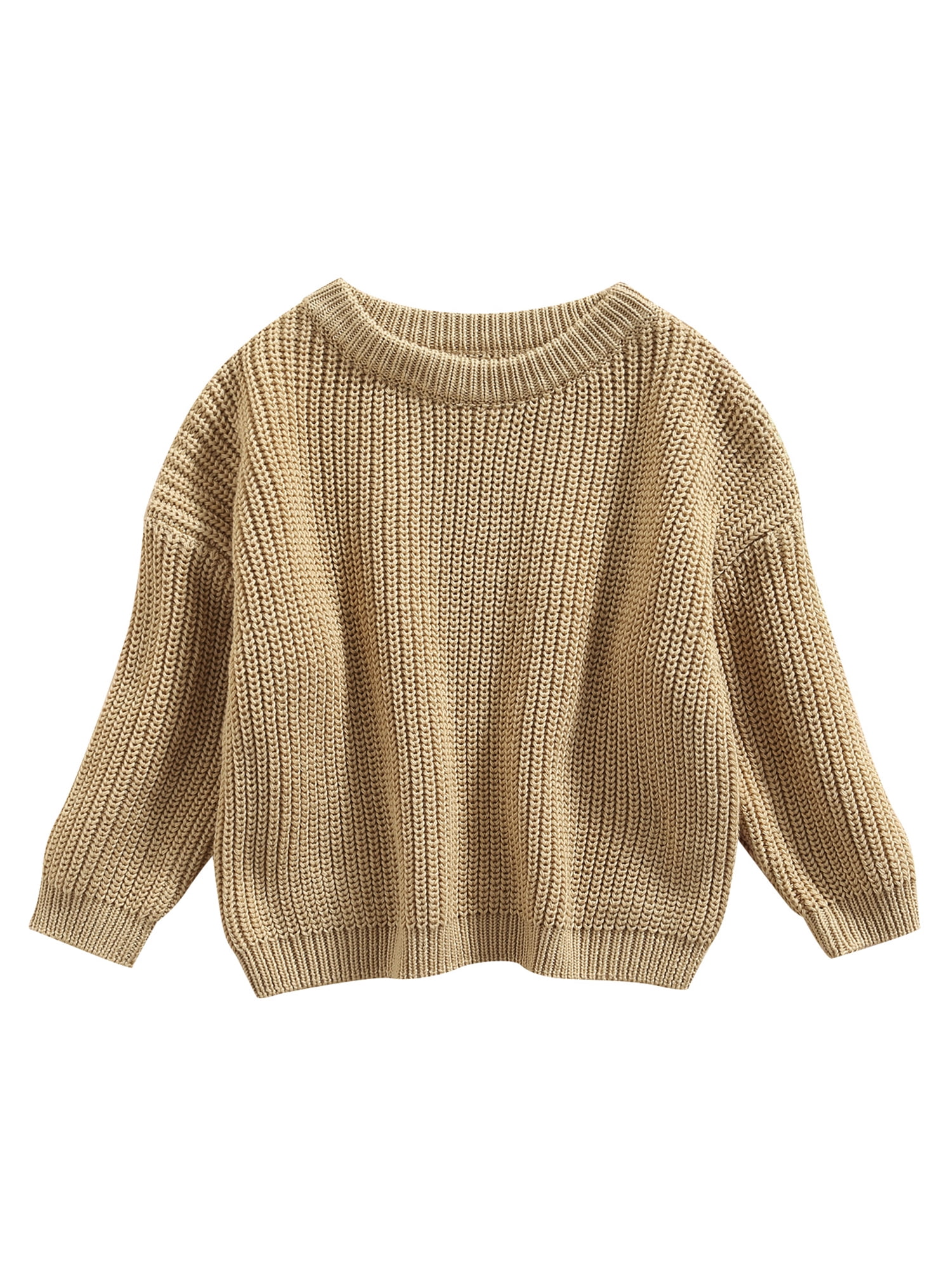 xiaxaixu Toddler Baby Sweaters, Winter Warm Long Sleeve Candy Color Pullovers