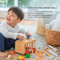 thumbnail image 3 of Ensemble d'Outils de Réparation pour Enfants, Ensemble d'Outils Éducatifs Interactifs pour Enfants avec Perceuse pour l'Intérieur pour Garçons Filles, 3 of 8