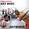 thumbnail image 2 of Jungle Gym XT Body Weight Suspension Trainer System – Patented Split Anchor, Full-Body Workout, Lightweight Home Suspension Training Kit for Home Gym, Workout Equipment, 2 of 5