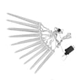 thumbnail image 3 of Meteor Shower Lights Waterproof Plastic Christmas Icicle Lights for Weddings Window Decor, 3 of 7