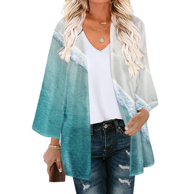 Nouveaux Hauts pour Femmes 2023 Grande Taille Mode Femme Col Rond T-Shirt Manches Longues Blouse Imprimée Automne Chandail en Molleton Manches Longues pour Femmes