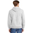 thumbnail image 2 of Hanes ComfortBlend EcoSmart Men`s Full Zip Hoodie, S, Ash, 2 of 4