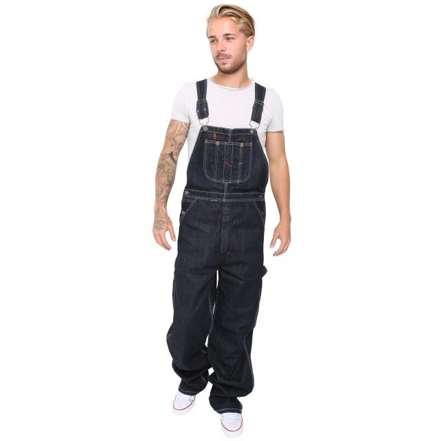Men Denim Bib And Brace Overalls Painters Coveralls Pro Work Engineer Dungarees