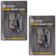 thumbnail image 2 of Niche Complete Organic Brake Pad Set for Triumph Tiger 800 Motorcycle MK1002552, 2 of 8