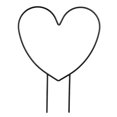 thumbnail image 2 of (1pcs Love) Plant Support Stand Metal Plant Stand (Package Size: 33*24*1cm), 2 of 11