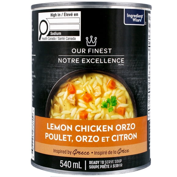 Our Finest Lemon Chicken Orzo Ready to Serve Soup