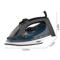 thumbnail image 3 of Rvkxad 2200W Steam Iron, Fast Even Heat Clothing Iron, Non-stick Soleplate with Steam Holes, Comfort Grip Garment Iron, 3 of 7