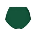 thumbnail image 5 of Women Casual High Waisted Swim Trunks Nylon Spandex Split Solid Color Quick Drying Beach Water Activities Wear, 5 of 5
