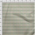 thumbnail image 4 of oneOone Rayon Light Green Fabric Geometric Craft Projects Decor Fabric Printed By The Yard 56 Inch Wide, 4 of 4
