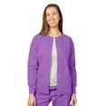 thumbnail image 1 of Adar Uniformes Médicaux Universels pour Femmes - Veste d'Échauffement à Col Rond, 1 of 7