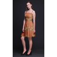 thumbnail image 3 of Bimba Robe Soleil Mini pour Femmes à Taille Smockée Imprimée, Tenue de Fête d'Été pour les Vacances - Xxx-Grand, 3 of 5