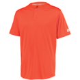 thumbnail image 1 of Youth Performance Two-Button Solid Jersey, Burnt Orange - Extra Large, 1 of 1