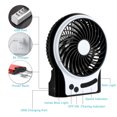 thumbnail image 4 of lileng-831 Noir Ventilateur mini USB de 4 Pouces, 4 of 9