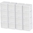 thumbnail image 1 of Sterilite ClearView Système d'Organisateur de Rangement Empilable à 3 Tiroirs, (Lot de 16), 1 of 11