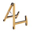 thumbnail image 3 of Milaget Electric Guitar Stand Stringed Instrument Stand for Electric Guitar Mandolin wood, 3 of 9