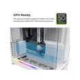 thumbnail image 2 of MONTECH HS02 PRO, ATX Mid-Tower PC Case, Gaming PC, High-Airflow, Reversible Layout, Sturdy Curved Tempered Glass Front Panel, 5x ARGB PWM Fan Pre-Installed, Sink-in Design, Toolless Panels, Black, US, 2 of 17