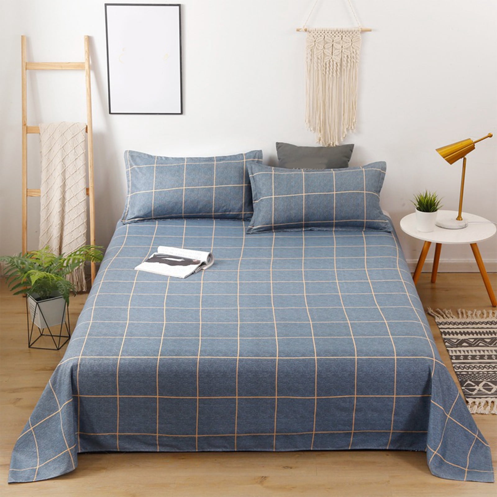 Dvkptbk Bed Sheet Sheets Bedding Sets - All Seasons Bedding Sheets Easy- Breathable Soft Sheets Lifelike and Interesting Patterns Bedding