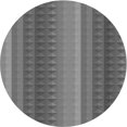 thumbnail image 1 of Ahgly Company Tapis d'Intérieur Lavable à la Machine, Carré, Transitionnel, Gris Gray, Tapis de Zone, 3 Pieds Carré, 1 of 7