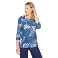 thumbnail image 1 of Iyla Women's 3/4 Sleeve Hacci Top, 1 of 6