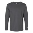 thumbnail image 1 of Russell Athletic Mens Combed Ringspun Long Sleeve T-Shirt, M, Charcoal Grey, 1 of 1